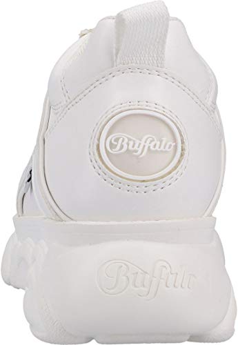 Buffalo Corin, Zapatillas Altas Mujer, Blanco (White 000), 40 EU