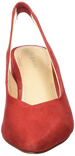 bugatti 411913703400, Zapatos con Tira de Tobillo Mujer, Rojo (Red 3000), 39 EU