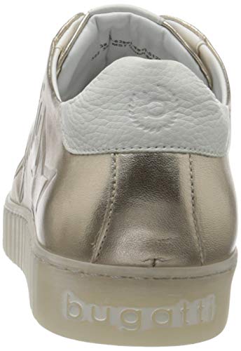 bugatti 412639014910, Zapatillas Mujer, Dorado (Gold/White 5120), 39 EU