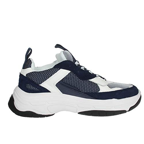 Calvin Klein Jeans B4S0133 Sneakers Hombre Azul/Blanco 40