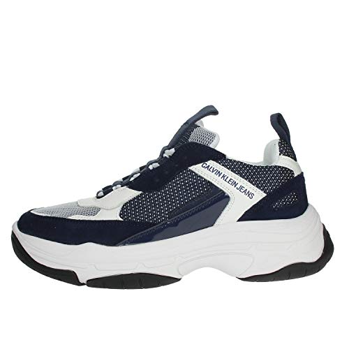 Calvin Klein Jeans B4S0133 Sneakers Hombre Azul/Blanco 40