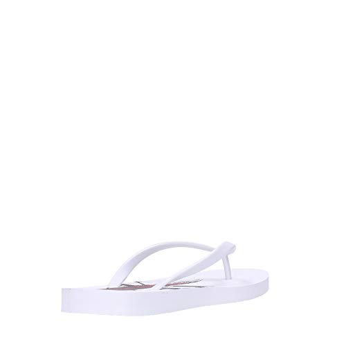 Calvin Klein Jeans Dorinda Chanclas Blancas para Mujer-UK 8 / EU 41