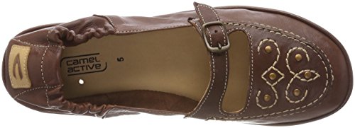 camel active Soft 72, Mocasines para Mujer, Marrón (Cognac), 37.5 EU