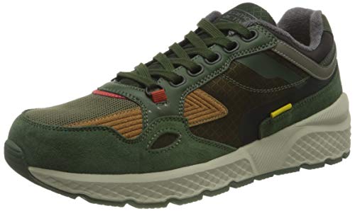 camel active Viceroy, Zapatillas Hombre, Multi Green, 45 EU