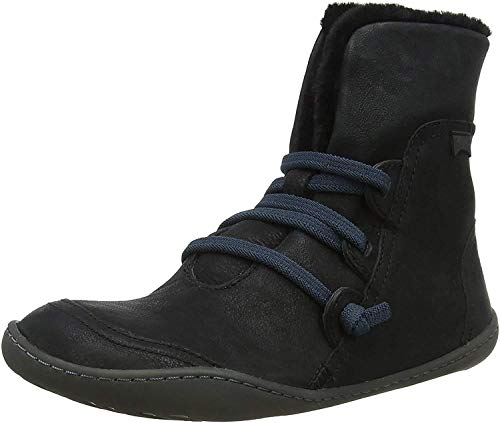 Camper Peu, Zapatillas Altas para Mujer, Schwarz (Black 1), 35 EU