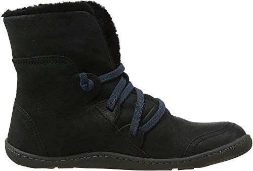 Camper Peu, Zapatillas Altas para Mujer, Schwarz (Black 1), 35 EU