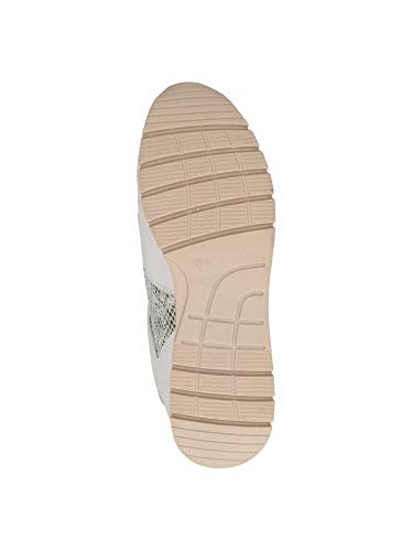 CAPRICE 9-9-23601-26, Zapatillas Mujer, Lt Grey Snak C, 39 EU