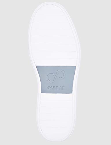 CARE OF by PUMA Leather Platform Court Zapatilla Deportivas, Blanco(White White), 42 EU