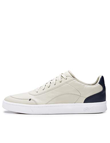 CARE OF by PUMA Zapatillas bajas en cuero para hombre, Beige, 42 EU