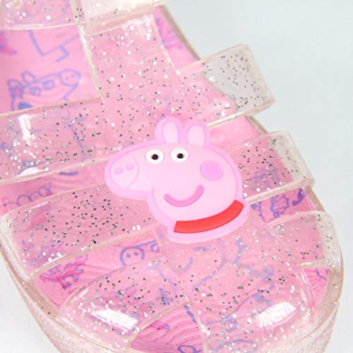 Cerdá 2300004320_T025-C07, Sandalias Cangrejeras de Peppa Pig, Rosa, 30 EU