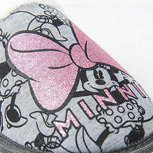 Cerdá 2300004613, Pantuflas Mujer, Gris, 36/37 EU