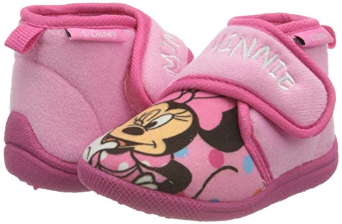 CERDÁ LIFE'S LITTLE MOMENTS 2300004566_T024-C07, Zapatillas de Casa Minnie-Licencia Oficial Disney Niñas, Rosa, 24 EU