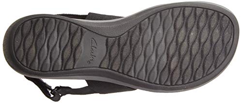 Clarks Arla Jacory, Sandalias de Talón Abierto Mujer, Negro (Black-), 40 EU