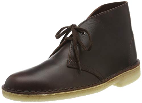 Clarks Boot, Botas Desert Mujer, Piel Marrón, 41 EU