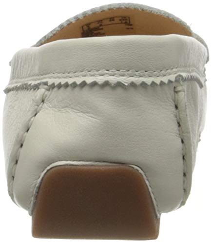 Clarks C MOCC, Mocasines Mujer, Blanco (White Leather White Leather), 40 EU