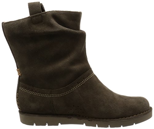 Clarks Casual Mujer Botas Un Ashburn En Ante Verde Tamaño 38