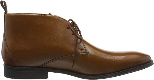 Clarks Gilman Mid_Klassische Stiefel, Botas clásicas. Hombre, Braun Dark Tan Lea, 43 EU