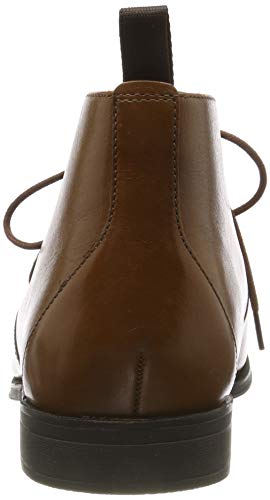 Clarks Gilman Mid_Klassische Stiefel, Botas clásicas. Hombre, Braun Dark Tan Lea, 43 EU