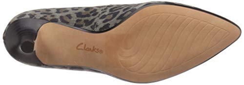 Clarks Linvale Jerica, Bomba Mujer, Leopard PRT Comb Leopard PRT Comb, 38 EU