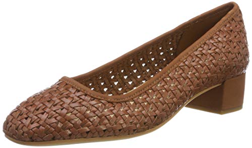 Clarks Orabella Alice, Botines Mujer, Marrón (Tan Weave Tan Weave), 39.5 EU