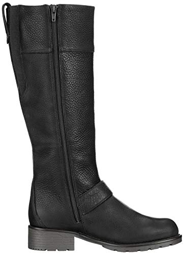 Clarks Orinoco Jazz Botas de montar Mujer, Negro (Black Wlined Lea), 36 EU (3.5 UK)