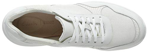 Clarks Sift Lace, Zapatillas Mujer, Blanco (White Combi White Combi), 38 EU