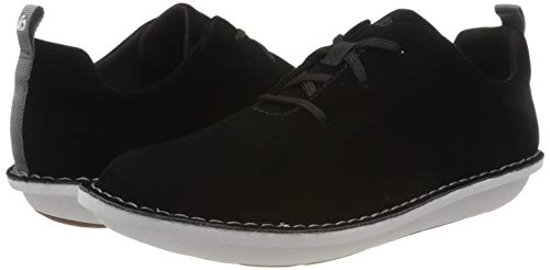 Clarks Step Weltfree, Zapatillas Mujer, Negro (Black Black), 38 EU