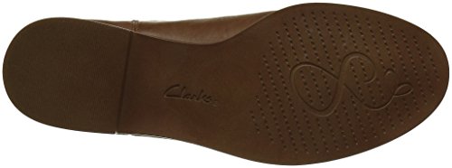 Clarks Taylor Shine, Botas Chelsea para Mujer, Marrón (Tan Leather), 39.5 EU