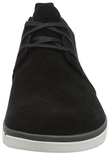 Clarks Tri Verve Boss, Zapatillas Hombre, Negro (Black Combi Black Combi), 43 EU