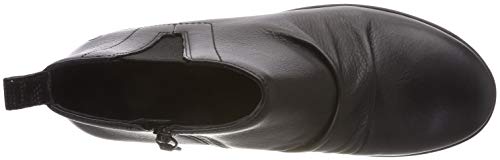 Clarks Un Adorn Mid, Botas Slouch Mujer, Negro (Black Leather), 36 EU