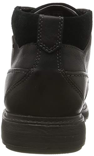 Clarks Un Tread OnGTX, Botas clásicas. Hombre, Piel Negra Negra, 39.5 EU