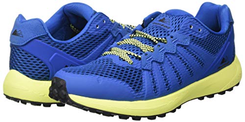 Columbia MONTRAIL F.K.T, Zapatillas para Carreras de montaa Hombre, Luz de neón índigo Brillante, 42 EU