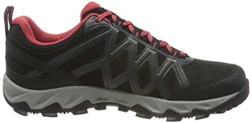 Columbia Peakfreak X2 Outdry, Zapatos de Senderismo, para Mujer, Black, Daredevil, 39.5 EU