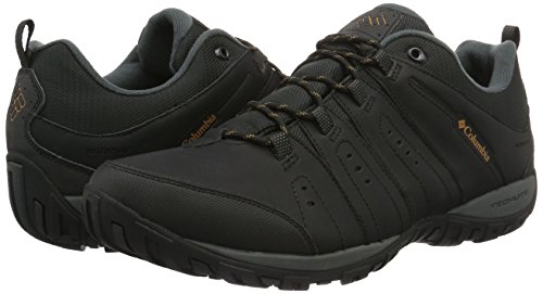 Columbia Woodburn II, Zapatillas Hombre, Negro (Black Caramel), 41 EU