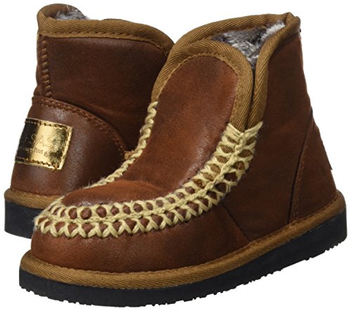 Conguitos Australiana HI554277, Botas Niñas, Marrón (Cuero), 33 EU