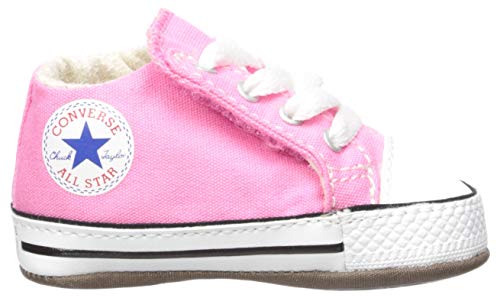 Converse Chuck Taylor All Star Cribster Canvas Color, Sneaker Unisex niños, Pink/Natural Ivory/White, 18 EU