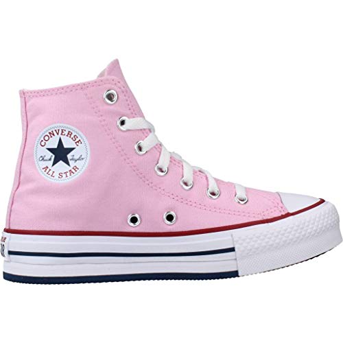 Converse Chuck Taylor All Star Eva Lift Canvas Color Hi Zapatillas Moda Chicas Rosa - 38 - Zapatillas Altas Shoes