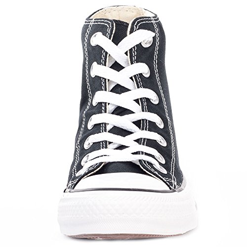 Converse Chuck Taylor All Star Hi Top, Zapatillas Mujer, Negro (Black/White), 37 EU