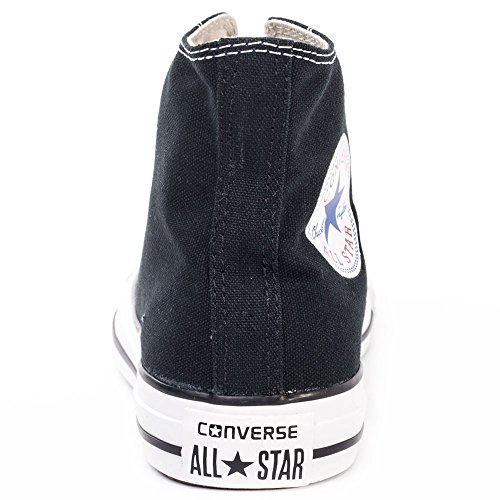 Converse Chuck Taylor All Star Hi Top, Zapatillas Mujer, Negro (Black/White), 37 EU