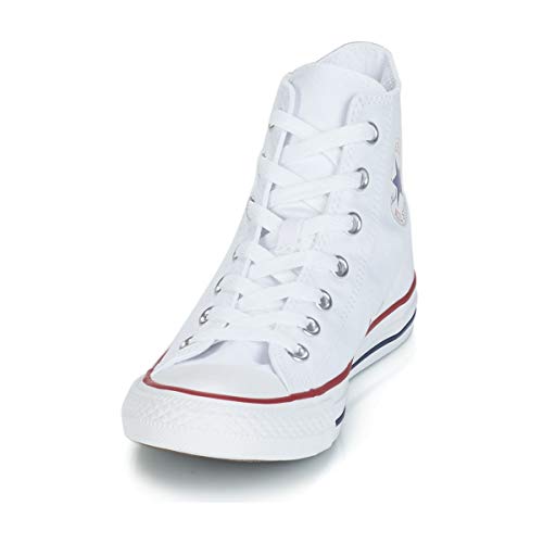 Converse Chuck Taylor All Star High Classic CTAS Hi - Zapatillas altas de lona, unisex, con pegatina de 7 km/h, color, talla 42 EU