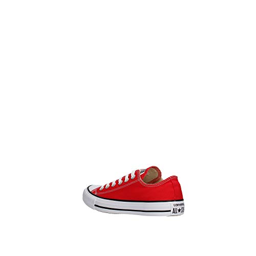 Converse Chuck Taylor All Star Ox, Zapatillas Mujer, Rojo Tango Red 9696, 41.5 EU