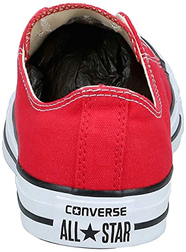 Converse Chuck Taylor All Star Ox, Zapatillas Unisex Adulto, Rojo Tango Red 9696, 38 EU