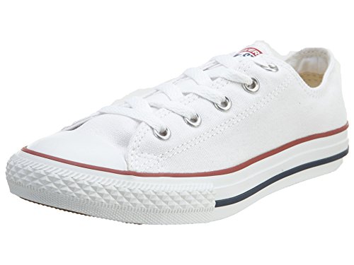 Converse Chuck Taylor All Star, Zapatillas de Lona Infantil, Blanco, 29 EU (11.5 UK)