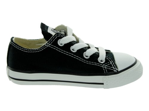 Converse Chuck Taylor All Star, Zapatillas de Lona Infantil, Negro (Black Ox), 19 EU (3 UK)