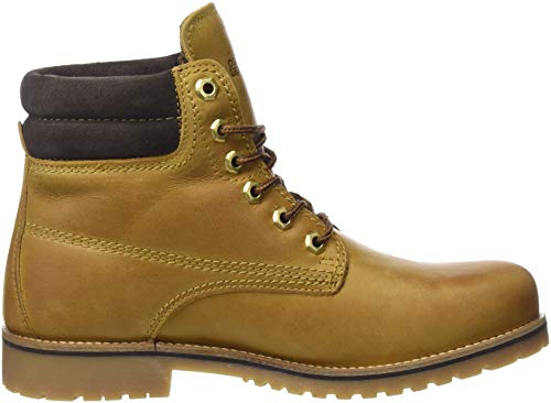 Coronel Tapiocca Sj.Marron Bota Caballero, Botas Clasicas Hombre, Amarillo (Mostaza 0), 43 EU