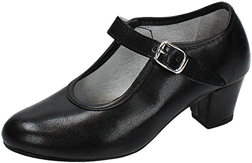 CREACIONES PASOS DE BAILE S.L. - Zapato - Carleti 15 Flamenca Negro, Talla: 40