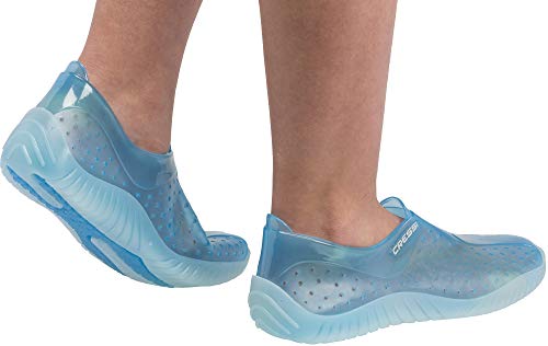 Cressi Water Shoes Kids Escarpines para Todo Tipo de Deportes Acuáticos Juventud Unisex, Azul (Aquamarina), 33/34 EU