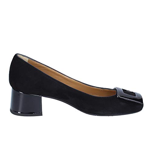 CRISPI Zapatos de salón Mujer Gamuza Negro 35 EU