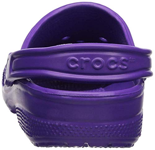 Crocs Classic Clog Zuecos Unisex Adulto Morado (Neon Purple 518) 42-43