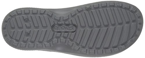 Crocs Classic Tropics, Sandalias Flip-Flop Unisex Adulto, Grigio (Smoke), 46/47 EU